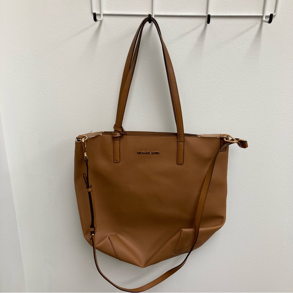 Michael Kors Tan Leather Tote